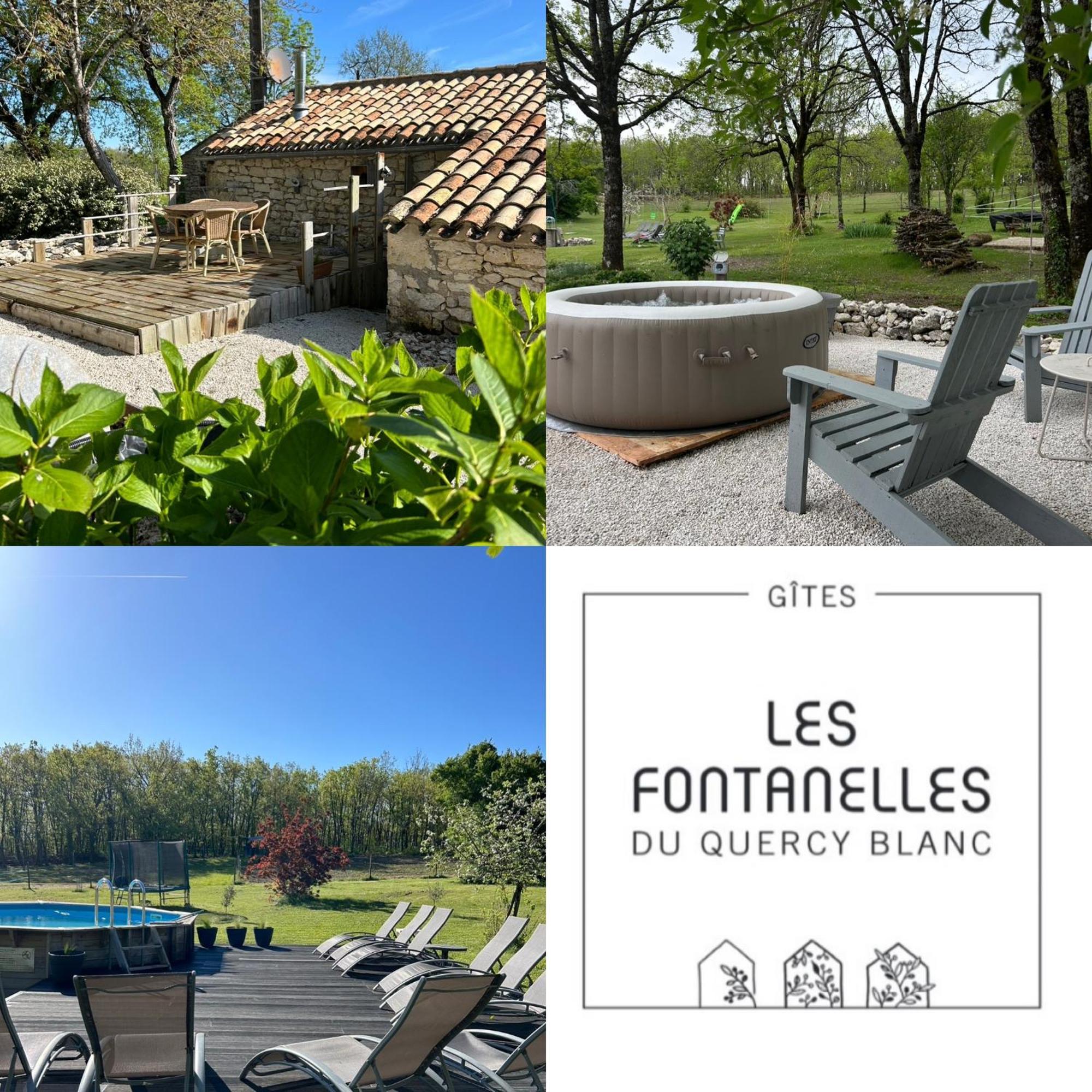 Villa Les fontanelles du quercy blanc à Montcuq Extérieur photo